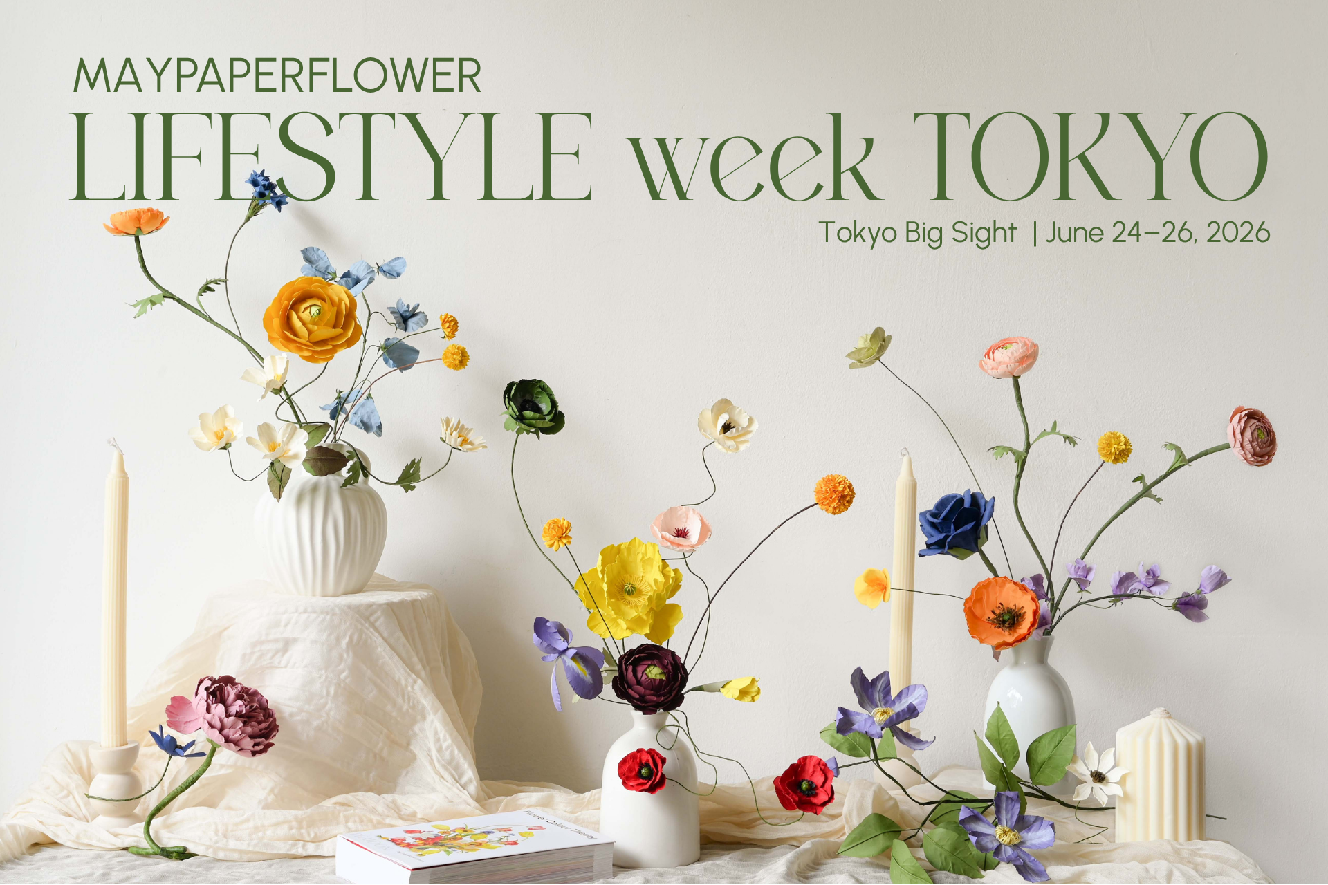 MAYPAPERFLOWER SẼ THAM DỰ LIFESTYLE WEEK SUMMER 2026 TẠI TOKYO